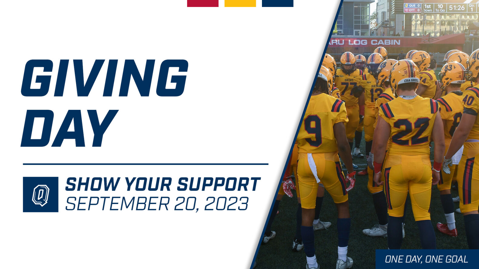 2023 Giving Day - Queen's Football image