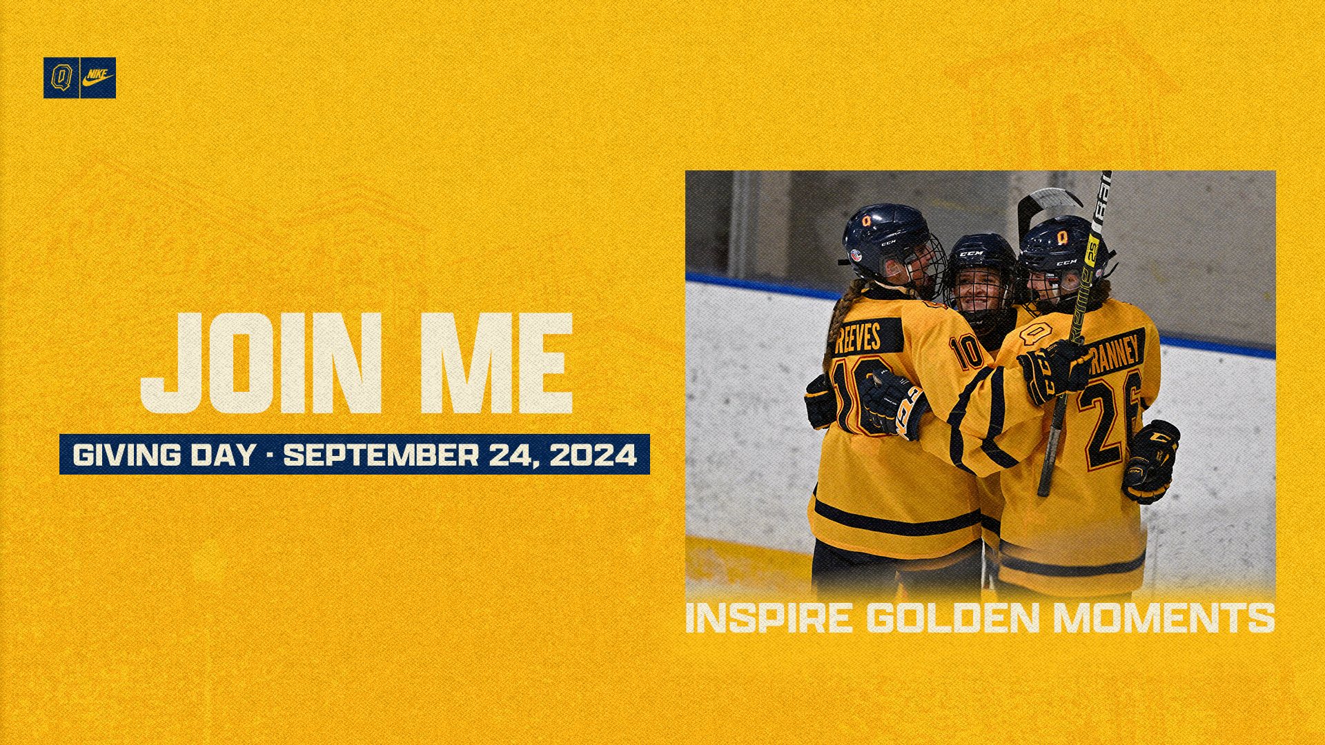 Donate to 2024 Giving Day - Women's Hockey